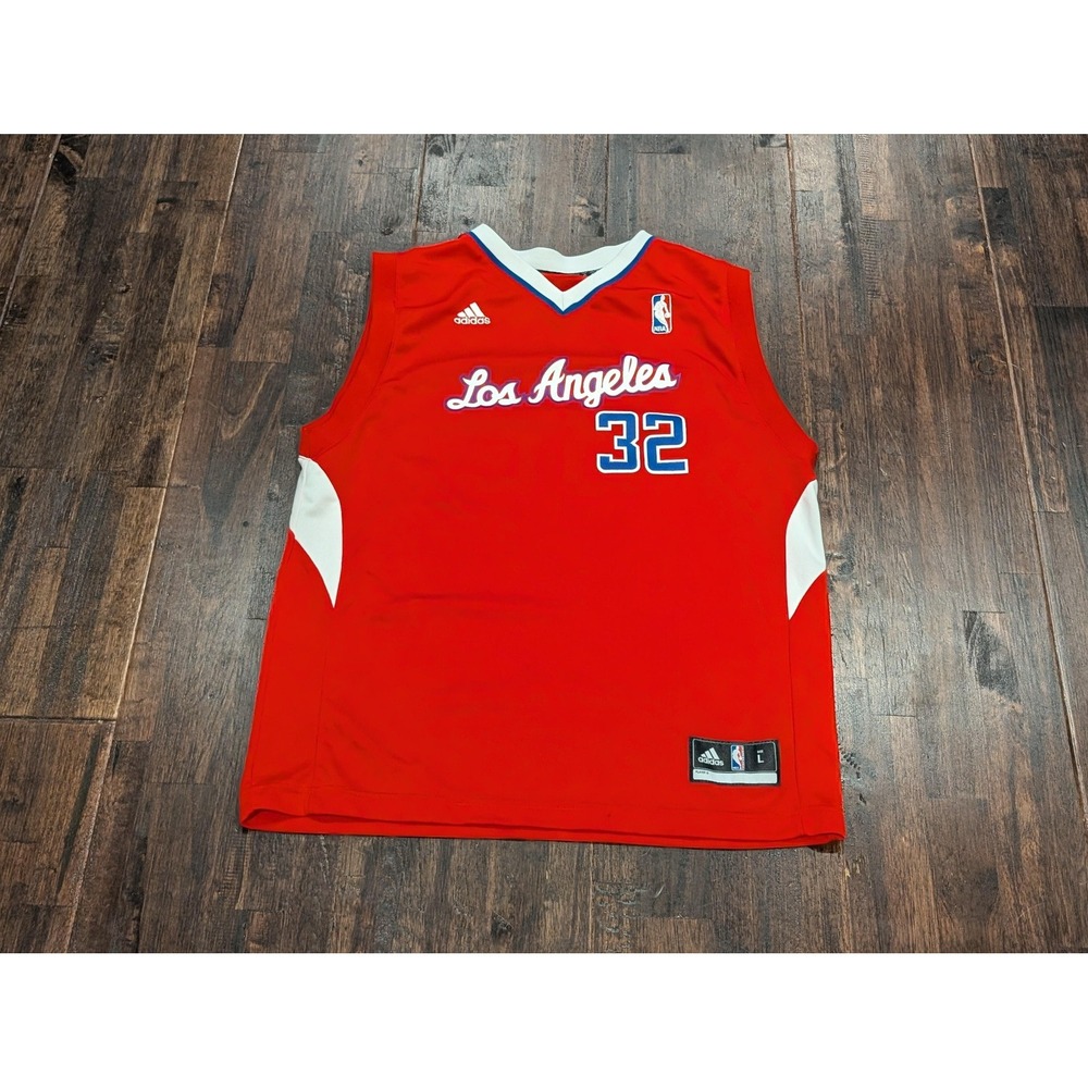 Los Angeles Clippers Basketball Jersey Youth Large Red NBA Adidas‎ Griffin 32